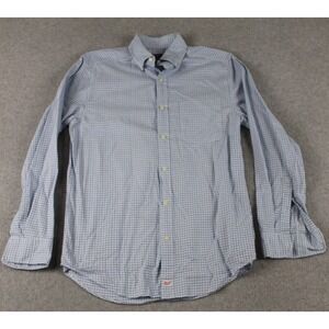 Vineyard Vines Shirt Mens XS Classic Fit Murray Button Up Blue Plaid Long Sleeve